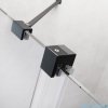 Radaway Furo Black KDJ RH kabina 100x80cm lewa szkło przejrzyste 10104492-54-01LU/10110510-01-01/10113080-01-01